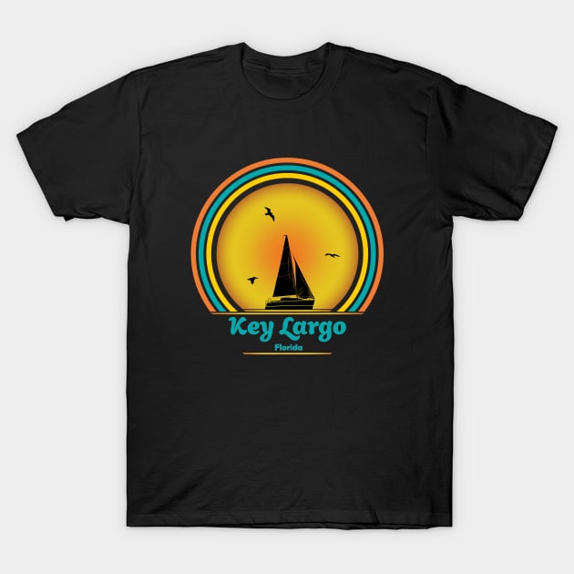 Key Largo T-Shirt by eighttwentythreetees